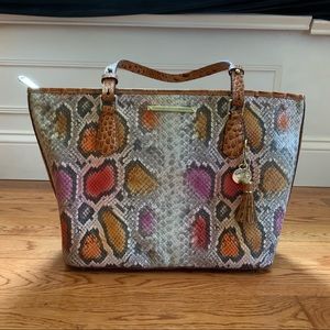 Brahmin Snakeskin Handbag